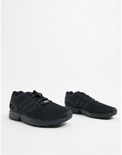 Черные кроссовки ZX Flux Adidas originals