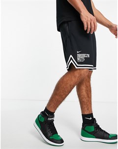 Черные шорты NBA Brooklyn Nets Nike basketball