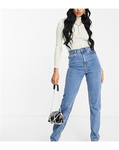 Выбеленные узкие джинсы в винтажном стиле с высокой талией ASOS DESIGN Tall Asos tall