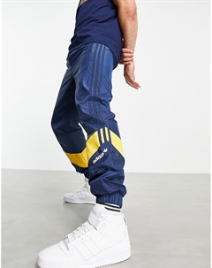 Темно синие спортивные штаны Retro Revival Adidas originals