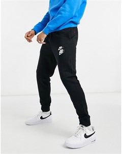 Джоггеры черного цвета с манжетами World Tour Pack Nike