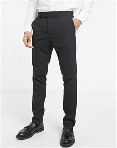 Черные зауженные брюки Asos design