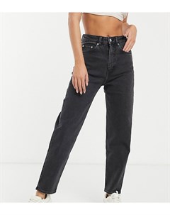 Черные джинсы в винтажном стиле с завышенной талией Weekday