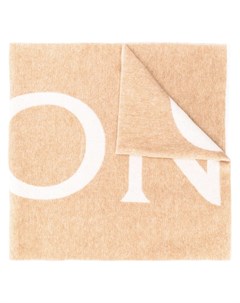 Шарф вязки интарсия с логотипом Moncler