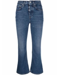 Укороченные расклешенные джинсы Toteme