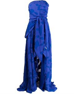 Платье с поясом и аппликациями Federica tosi