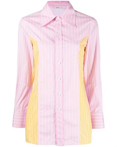 Полосатая рубашка pre owned в стиле колор блок Céline pre-owned