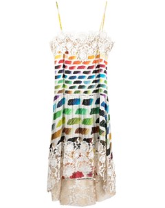 Шелковое платье Colorama 2014 го года Chanel pre-owned