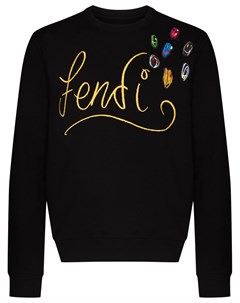 Толстовка с вышитым логотипом Fendi