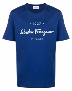 Футболка 1927 Signature Salvatore ferragamo