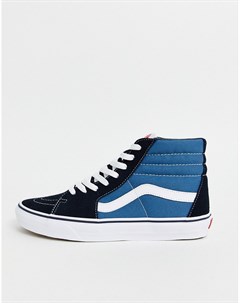 Темно синие высокие кроссовки SK8 Hi Vans