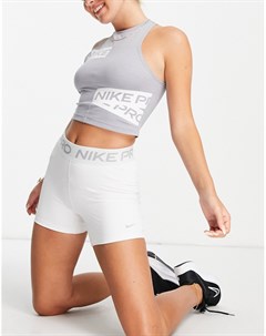 Белые шорты длиной 5 дюймов Nike Pro Training Nike training