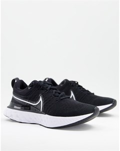 Черные кроссовки React Infinity Run 2 Nike running