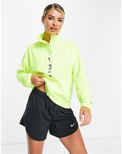 Куртка желтого флуоресцентного цвета Nike Air Running Dri FIT Nike running
