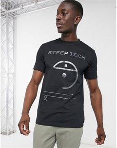 Черная легкая футболка Steep Tech The north face