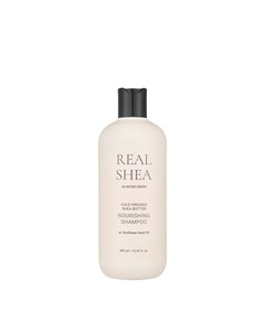 Питательный шампунь для волос с маслом ши Real Shea Nourishing Shampoo 400мл Rated green