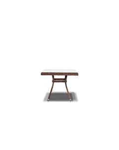 Обеденный стол айриш коричневый 90x75x90 см Outdoor