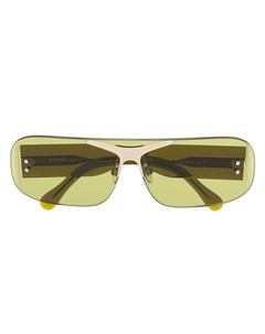 Солнцезащитные очки в прямоугольной оправе Burberry eyewear