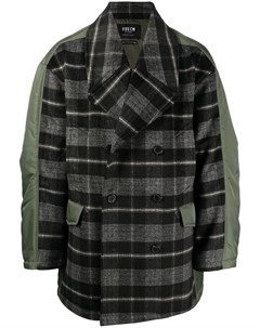 Двубортное пальто со вставками Five cm