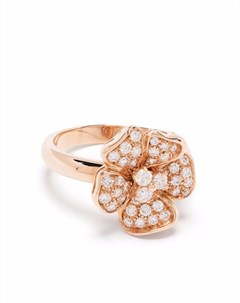 Кольцо Flora из розового золота с бриллиантами Leo pizzo