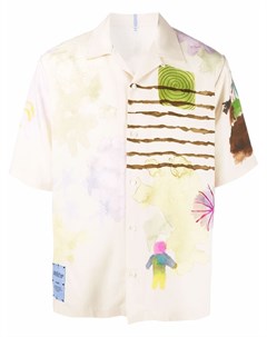 Рубашка с короткими рукавами и графичным принтом Mcq
