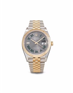 Наручные часы Datejust pre owned 36 мм 2021 го года Rolex