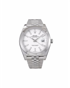 Наручные часы Datejust pre owned 41 мм 2021 го года Rolex