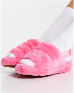 Розовые слиперы Fluff Yeah Ugg