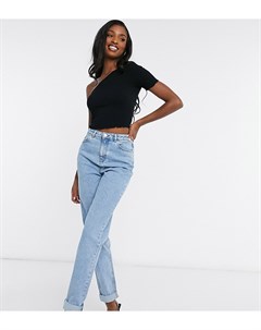 Светлые джинсы в винтажном стиле с завышенной талией ASOS DESIGN Tall Asos tall