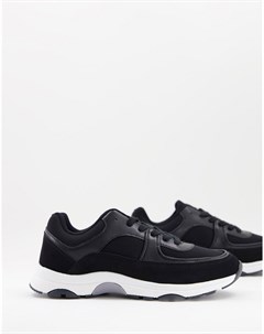 Черные кроссовки для бега Dyna Asos design