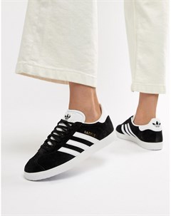 Черные кроссовки Gazelle Adidas originals