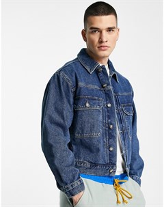 Выбеленная джинсовая куртка в стиле 90 х Asos design