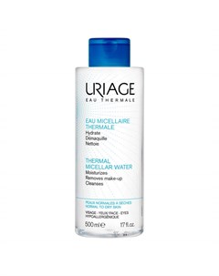 Очищающая мицеллярная вода для нормальной и сухой кожи Uriage