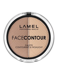 Пудра для скульптурирования лица Face Contour Lamel professional