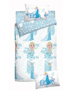 Комплект постельного белья Disney Elsa с наволочкой 50x70см 1 5 спальный Нордтекс