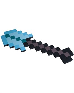 Лопата 8Бит алмазная пиксельная 45 см Minecraft