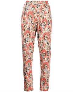 Узкие брюки с цветочным принтом Rosetta getty