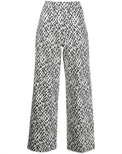 Укороченные брюки с геометричным принтом Rosetta getty