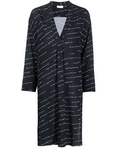 Шелковое платье с принтом Rosetta getty