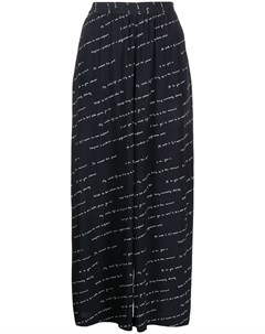Шелковые брюки с принтом Rosetta getty