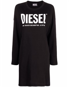 Платье толстовка с логотипом Diesel