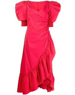 Платье миди Kacy с объемными рукавами Cinq a sept