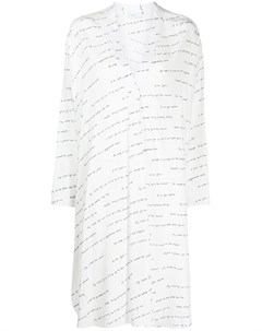 Шелковое платье с принтом Rosetta getty