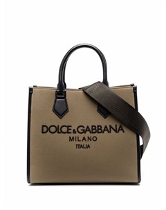 Сумка тоут с логотипом Dolce&gabbana