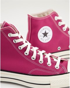 Высокие кроссовки цвета гибискуса Chuck 70 Hi Converse