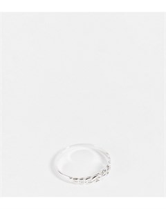 Кольцо из стерлингового серебра с плетеным дизайном Kingsley ryan