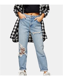 Рваные выбеленные джинсы в винтажном стиле Topshop petite
