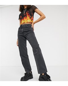 Черные выбеленные джинсы в винтажном стиле x006 Collusion