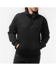 Толстовка с капюшоном Hooded Carhartt Sweatshirt Black Black 2022 Carhartt wip