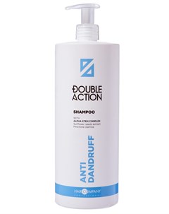 Шампунь против перхоти Anti Dandruff Shampoo 1000 мл Double Action Hair company professional